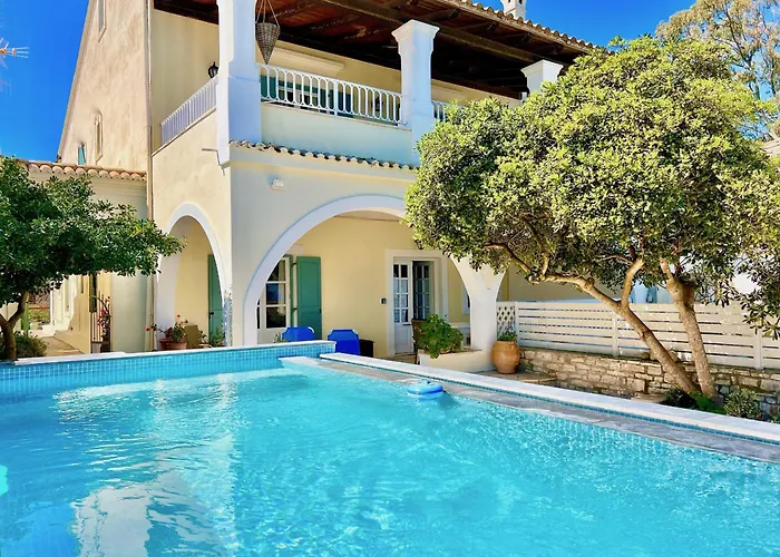 Villa Beachfront House Christina With Private Heatable Pool By Dadovillas *