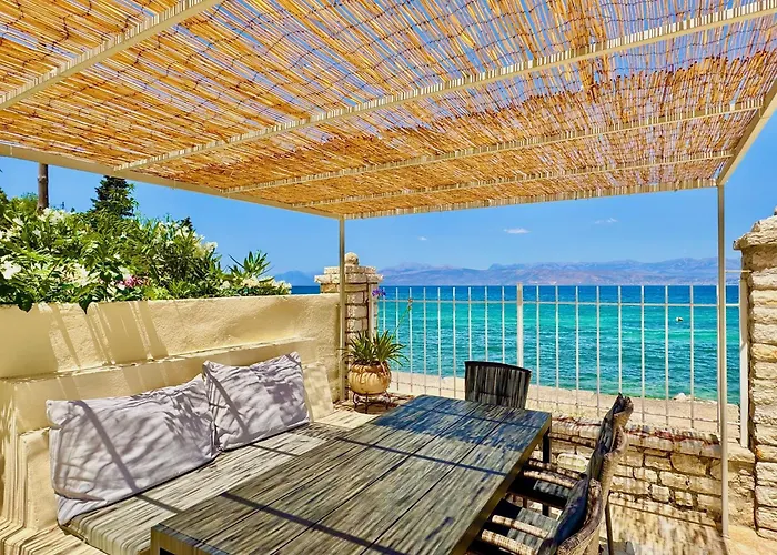 Villa Beachfront House Christina With Private Heatable Pool By Dadovillas