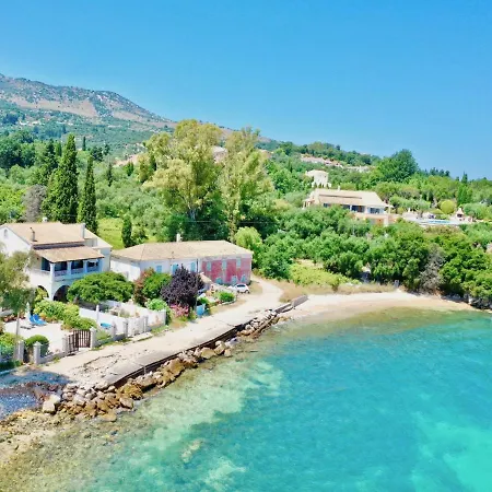 Beachfront House Christina With Private Heatable Pool By Dadovillas Вилла