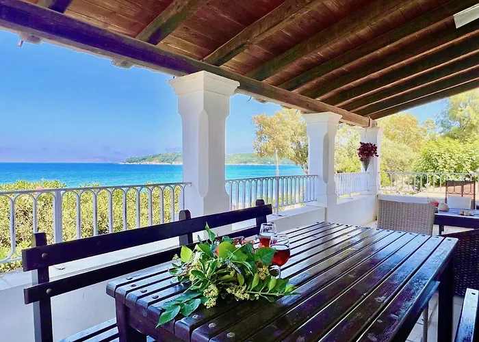 Beachfront House Christina With Private Heatable Pool By Dadovillas